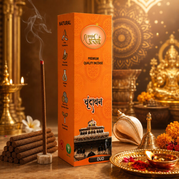 Vrindavan Agarbatti – Oud Incense Sticks for Divine Worship
