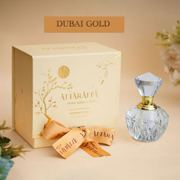 Attaraffa Dubai Gold – The Royal Signature Luxury Unisex Attar