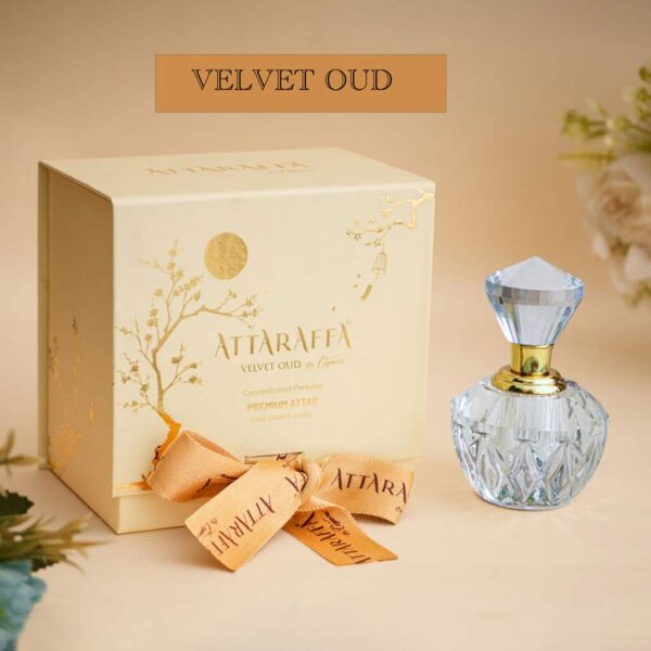 Attaraffa Velvet Oud – The Royal Signature Luxury Unisex Attar