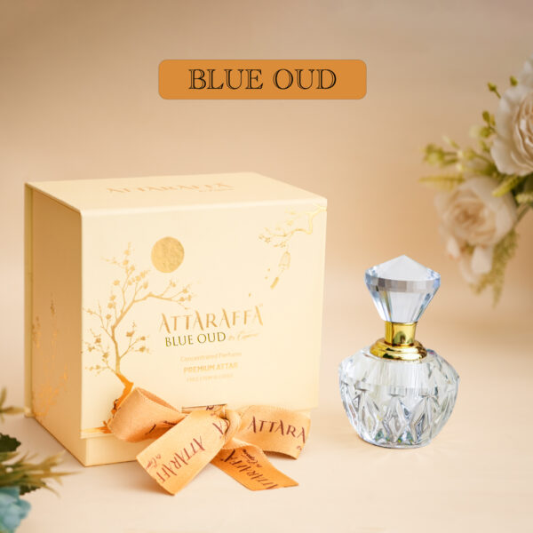 Attaraffa Blue Oud – The Royal Signature Luxury Unisex Attar